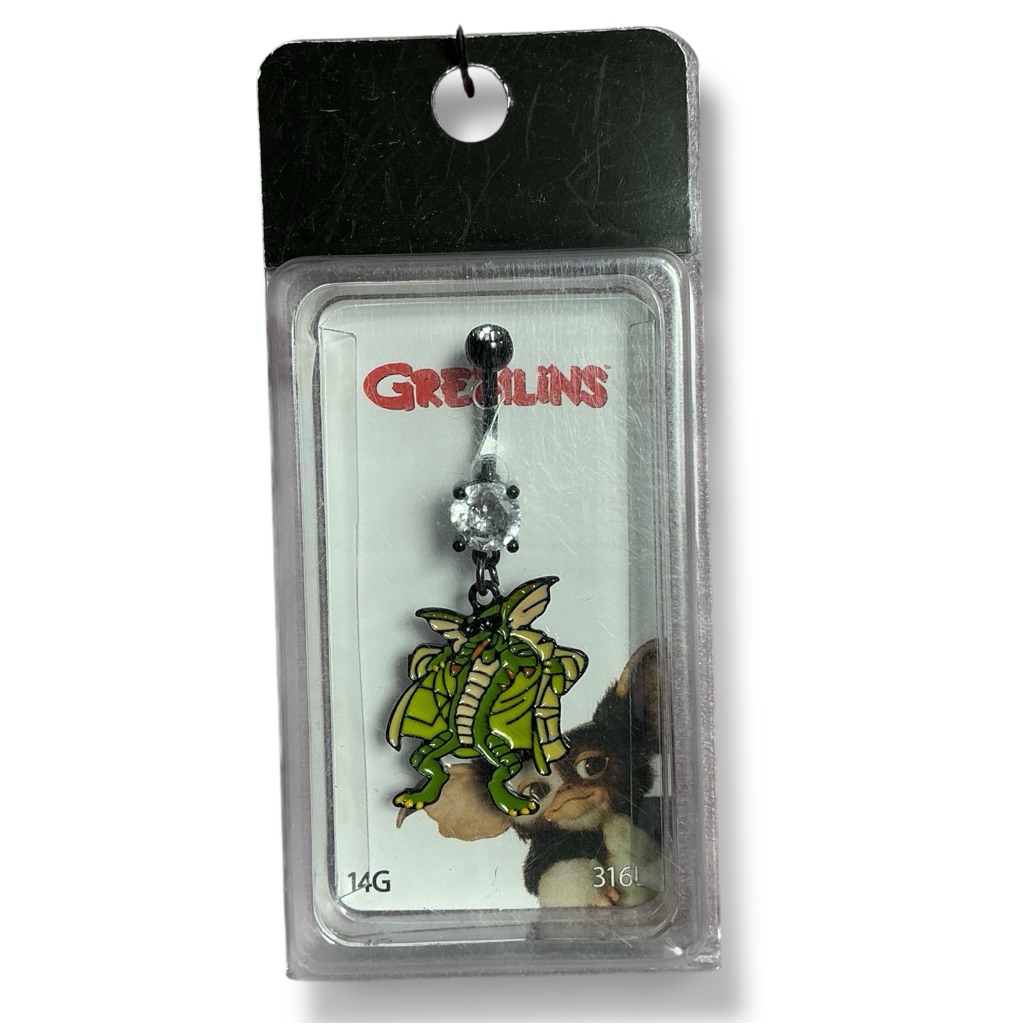 Gremlins 14 Gauge 316l Belly Button Navel Ring